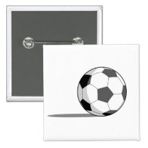 Bola de futebol pins