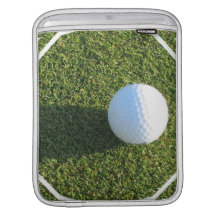 Bola de golfe na luva do iPad do verde do golfe Bolsas De iPad