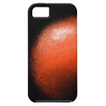 bola vermelha da arte para o iphone capa de iPhone 5 Case-Mate