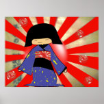 Bolhas japonesas posters