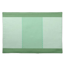 Bolinhas e borda verdes do Scallop Suporte Para Pratos