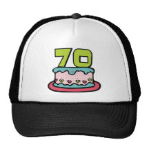 Bolo de aniversário das pessoas de 70 anos bones