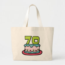 Bolo de aniversário das pessoas de 70 anos bolsa para compra