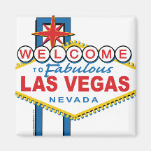 Bom-à-Las-Vegas Imãs De Geladeira