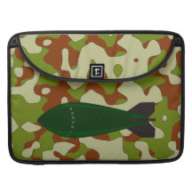 Bomba de Camo Bolsa Para MacBook Pro