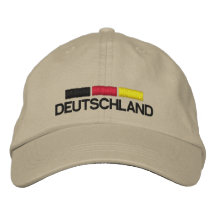 Boné bordado Fussball de Deutschland