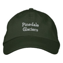 Boné de beisebol das geleiras de Pinedale