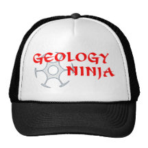 Boné de Ninja da geologia