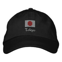 Boné de Tokyo - chapéu japonês da bandeira