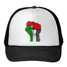 Boné palestino do punho de Carlos Latuff