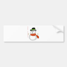 Boneco de neve adesivos