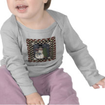 Bonecos de neve do feriado t-shirt