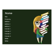 Bookgirl - carnudo cartao de visita