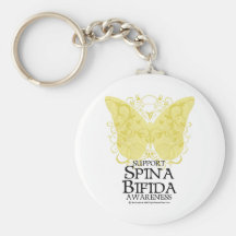 Borboleta Bifida de Spina Chaveiro