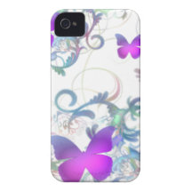 Borboleta Capa De iPhone 4 Case-Mate