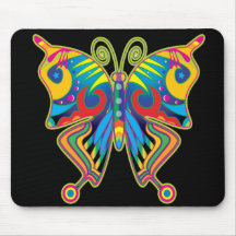 Borboleta colorida mousepad