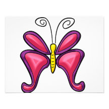 Borboleta Convite Personalizado