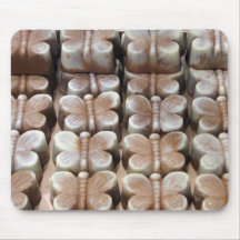 Borboleta dos chocolates mousepad