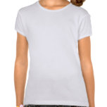 Borboleta em azul & em roxo camisetas