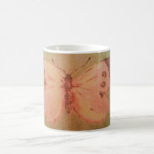 Borboleta gasta caneca