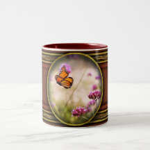 Borboleta - Monarach - a vida doce Canecas