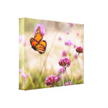 Borboleta - Monarach - a vida doce Impressão De Canvas Envolvidas