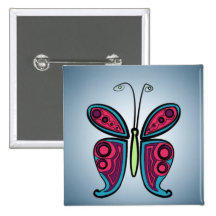 Borboleta Pins