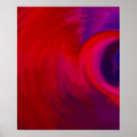 Borda da arte original de Digitas da nebulosa Impressão