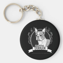 BOSTON TERRIER (2) CHAVEIROS