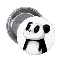 Botão bonito da panda pins