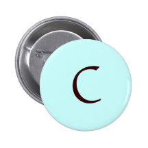 Botão "C " do monograma Botons
