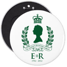 Botão comemorativo do jubileu de diamante pins