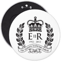 Botão comemorativo do jubileu de diamante pins