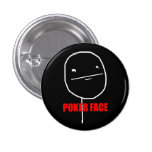 Botão da cara de póquer broches
