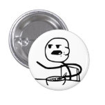 Botão da cara do cereal broches