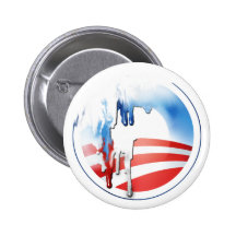 Botão da fusão de Obama Boton