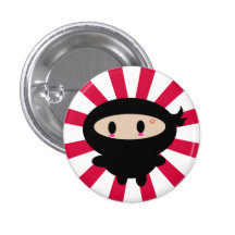Botão de Kawaii Ninja Boton
