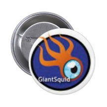 Botão do calamar gigante para Squidoo Lensmasters Boton