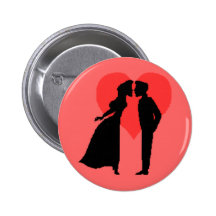 Botão do casal dos namorados pins
