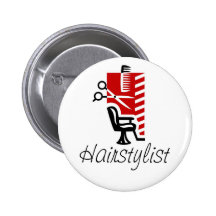 Botão do Hairstylist Pins
