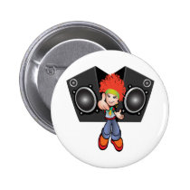 botão do hip-hop broches
