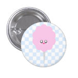 BOTÃO DO PIN DO TABULEIRO DE DAMAS DO ALGODÃO DOCE BOTON
