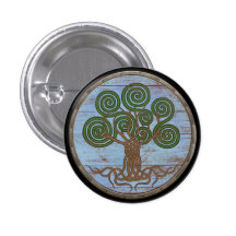 Botão do protetor de Viking - Yggdrasil Botons