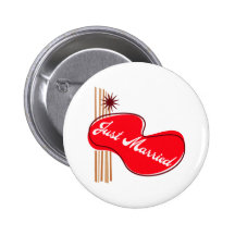 Botão do recem casados pins