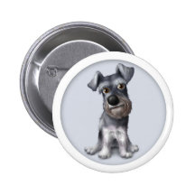 Botão do Schnauzer Botons