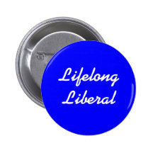 Botão "liberal" por toda a vida botons
