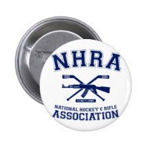 Botão nacional da associação do hóquei e do rifle boton