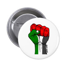 Botão palestino do punho de Carlos Latuff Pins