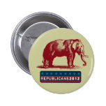 Botão republicano da campanha do tea party 2012 do botons