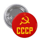 Botão retro de CCCP URSS União Soviética Botons